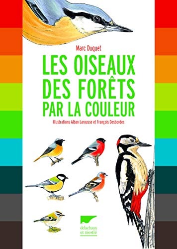 Les oiseaux des forêts par la couleur - Marc Duquet