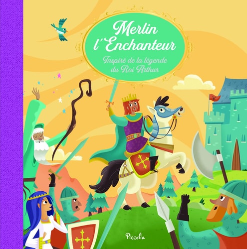 Merlin l'enchanteur - Mattia Cerato - Livre d'occasion