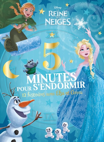 La Reine des Neiges 12 histoires avec Elsa et Anna - Disney, Anne Marchand Kalicky, Aurélie Desfour - Livre d'occasion