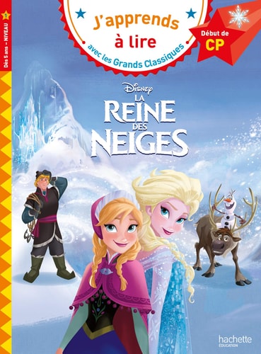 La Reine des Neiges Début de CP, Niveau 1 - Isabelle Albertin - Livre d'occasion