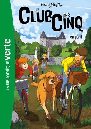 Le club des cinq en péril - Enid Blyton - Livre d'occasion