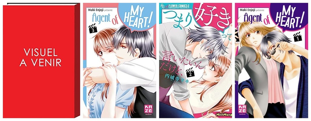 [OCC001417] Agent of my heart! Tomes 1 à 4 (complet)