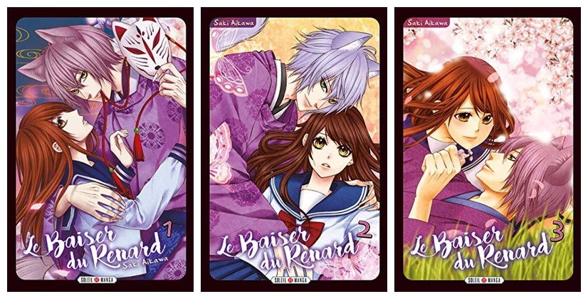 Le baiser du renard Tomes 1 à 3