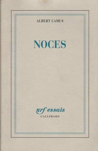 Noces - Albert Camus (Grand format) - Livre d'occasion
