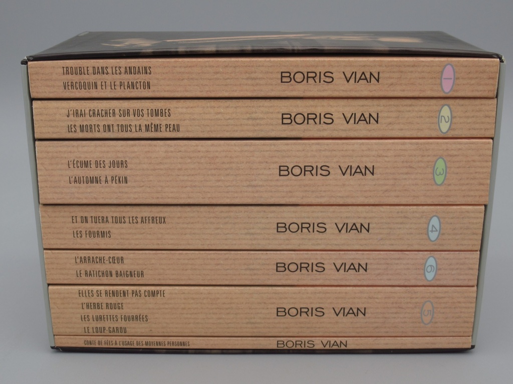 Boris Vian - Intégrale en 7 tomes - France Loisirs - Livre d'occasion