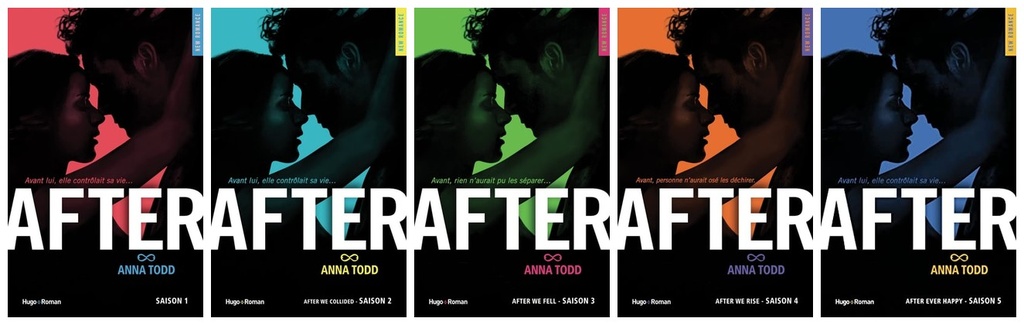 [OCC000646] After - Saisons 1 à 5 - Anna Todd - Livre d'occasion