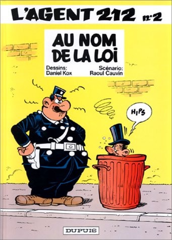 [OCC001641] Agent 212 - T2 - Au nom de la loi - Raoul Cauvin, Daniel Kox - Livre d'occasion