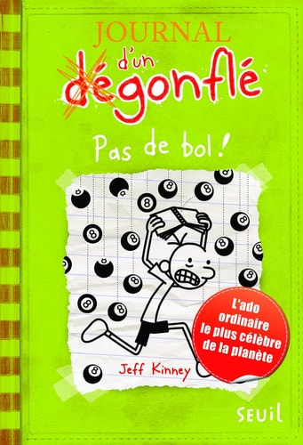 [OCC001693] Journal d'un dégonflé - Pas de bol ! - Jeff Kinney (Grand format) - Livre d'occasion
