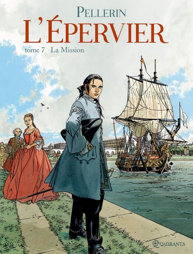 L'Epervier - Tome 7 - La Mission - Patrice Pellerin - Livre d'occasion