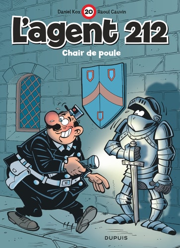 [OCC001215] L'agent 212 - Chair de poule - Daniel Kox, Raoul Cauvin - Livre d'occasion