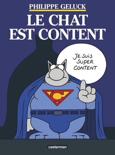 Le Chat est content - Philippe Geluck - Livre d'occasion