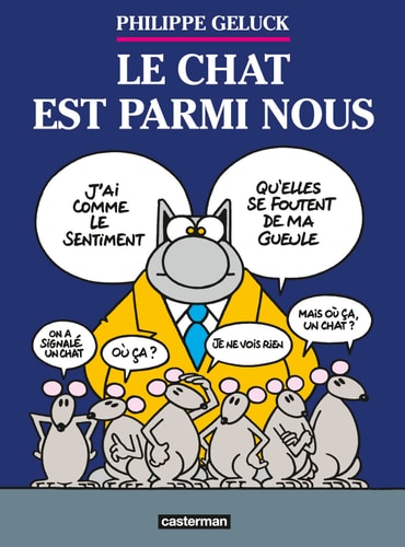 Le Chat est parmi nous - Philippe Geluck - Livre d'occasion
