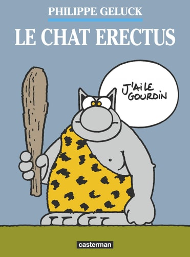 Le chat erectus - Philippe Geluck - Livre d'occasion