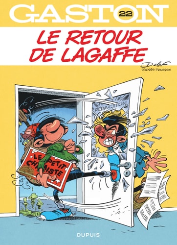 Le retour de Lagaffe - Delaf - Livre d'occasion