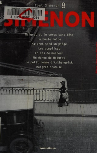 Tout Simenon - Georges Simenon  - tome 8