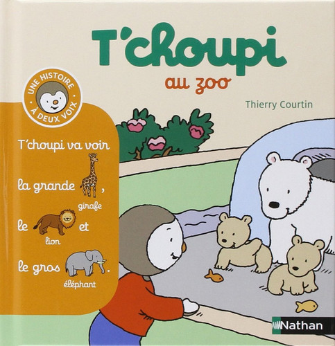 T'choupi au zoo - Thierry Courtin - Livre d'occasion