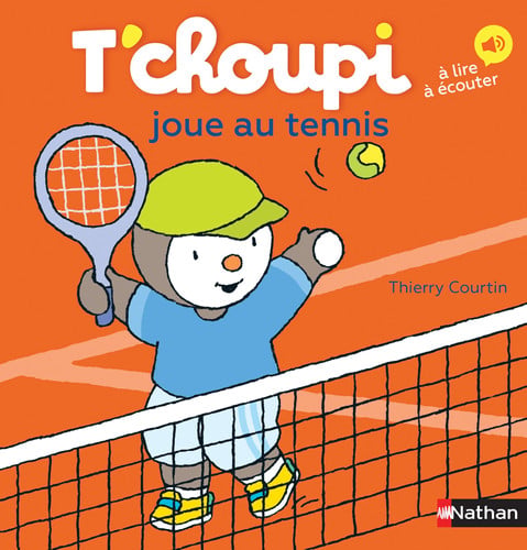 T'choupi joue au tennis - Thierry Courtin - Livre d'occasion