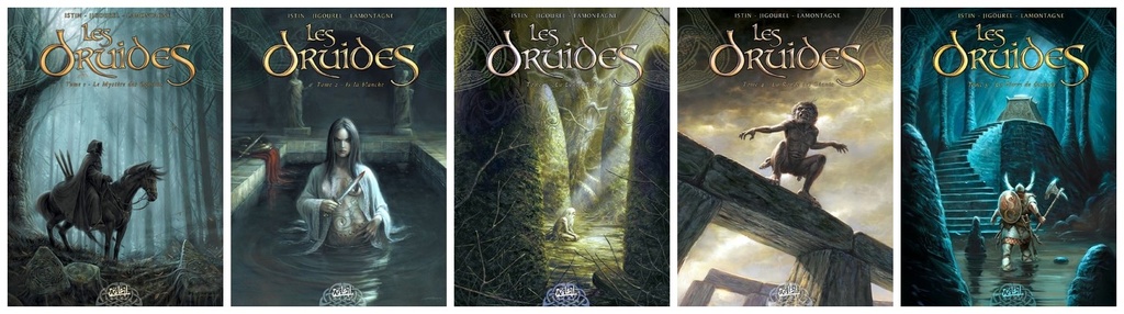 Les Druides - Tomes 1 à 5