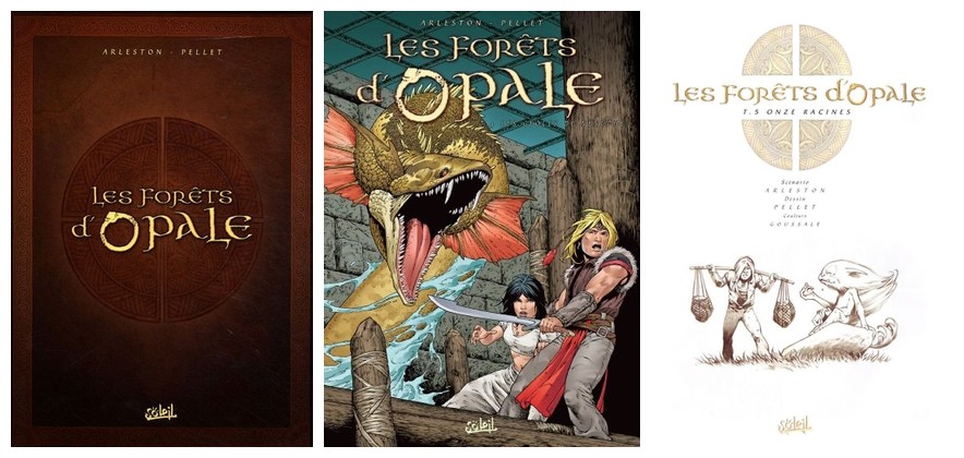 Les forêts d'Opale - Tomes 1 à 5 (coffret !!) - Livre d'occasion