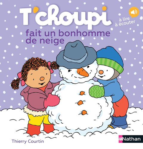 [OCC002354] T'choupi fait un bonhomme de neige - Thierry Courtin - Livre d'occasion