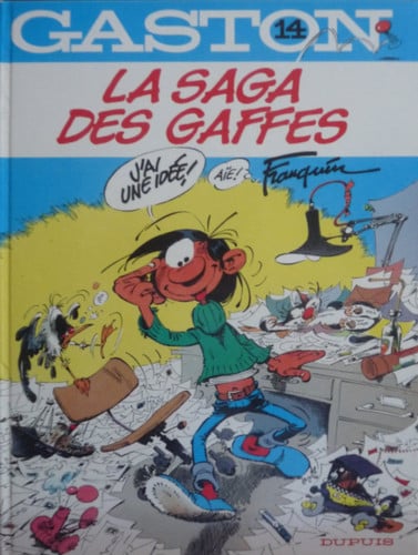 La saga des gaffes - André Franquin - Livre d'occasion