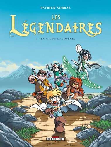 Les légendaires - T.1 - La pierre de Jovénia - Patrick Sobral - Livre d'occasion