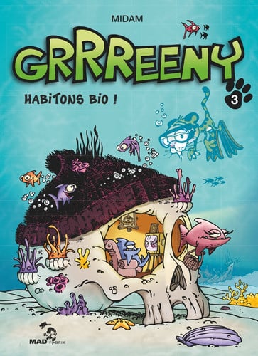 Greeny - T3 - Habitons bio ! - Midam - Livre d'occasion