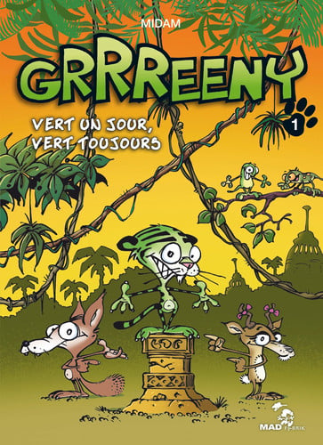 Greeny - T.1 - Vert un jour, vert toujours - Midam - Livre d'occasion