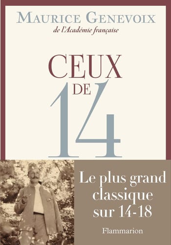 [OCC002549] Ceux de 14 - Maurice Genevoix (Grand format) - Livre d'occasion