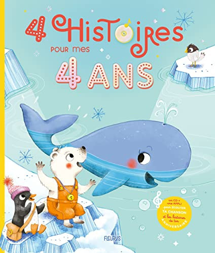 [OCC002697] 4 histoires pour mes 4 ans - Karine-Marie Amiot, Claire Renaud, Marie-Ange Richermo, Céline Chevrel - Livre d'occasion