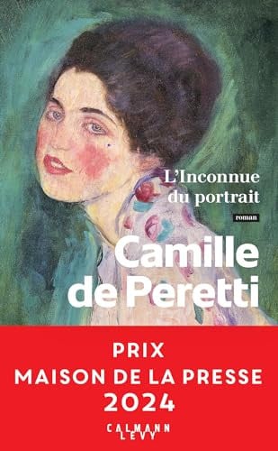L'inconnue du portrait roman - Camille de Peretti (Grand format) - Livre d'occasion