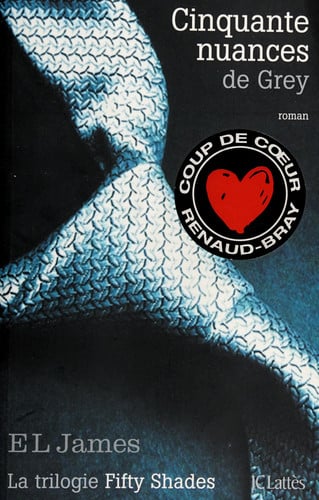 Cinquante nuances de grey roman - E. L. James (Grand format) - Livre d'occasion