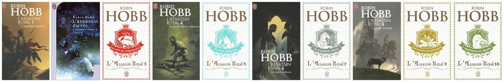L'Assassin Royal - Tomes 1 à 10 - Robin Hobb - Poche - Livre d'occasion