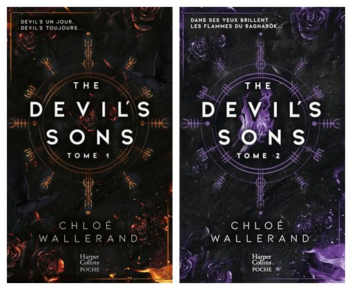 The devil's sons - Chloé Wallerand - Tomes 1 & 2 - Poche - Livre d'occasion