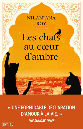 Les chats au coeur d'ambre - Roy, Nilanjana (Grand format) - Livre d'occasion
