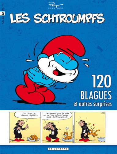 [OCC004042] 120 [cent vingt] blagues de Schtroumpfs. - Peyo - Livre d'occasion