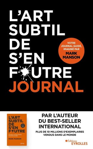 L'art subtil de s'en foutre Journal - Mark Manson (Grand format) - Livre d'occasion