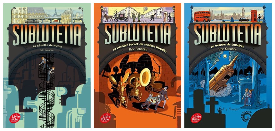 Sublutetia - Eric Senabre - Tomes 1 à 3 - Poche - Livre d'occasion