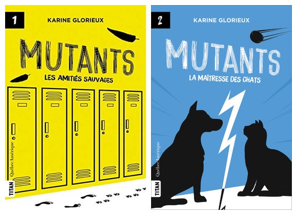 Mutants - Tome 1 et 2 - Karine Glorieux - Grand format - Livre d'occasion