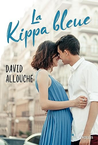 La kippa bleue - David Allouche (Grand format) - Livre d'occasion
