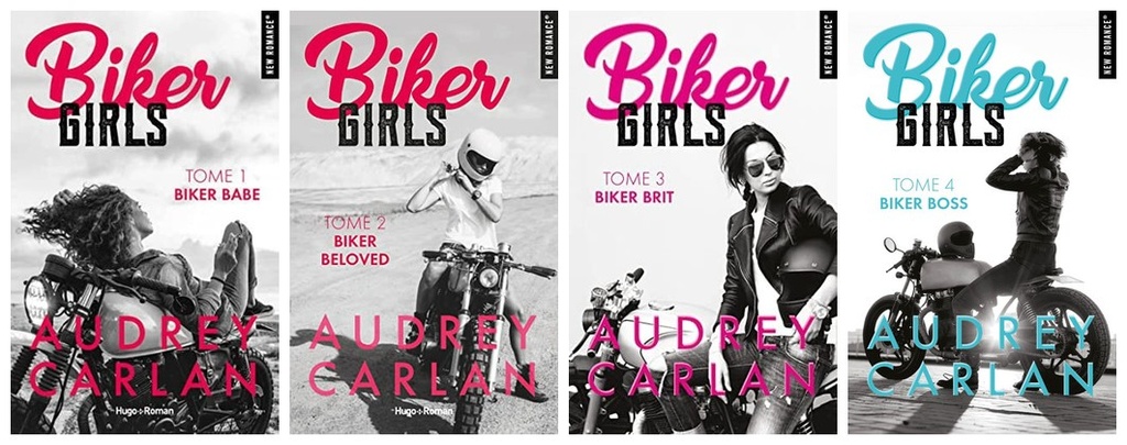 Biker Girls - Audrey Carlan - Tomes 1 à 4 - Livre d'occasion