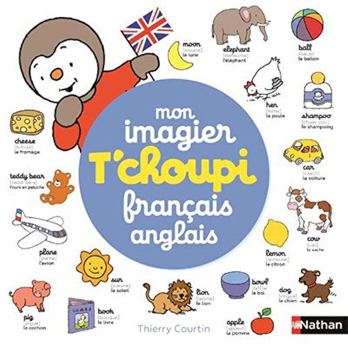 Mon imagier T'choupi français anglais - Dès 2 ans - Livre d'occasion