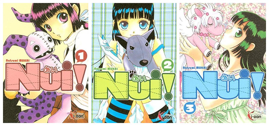 [OCC005258] Nui ! - Natsumi Mukai - Tomes 1 à 3 - Livre d'occasion