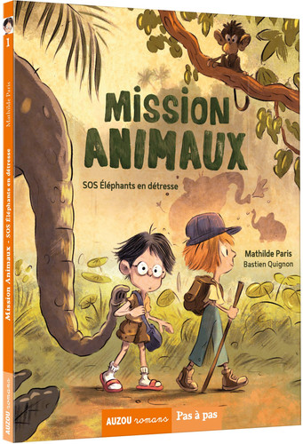 Mission animaux, Tome 1 : SOS éléphants en détresse - Livre d'occasion