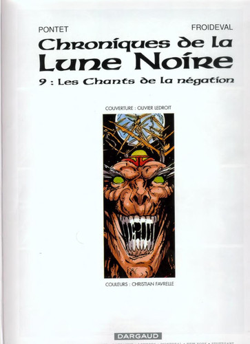 Chroniques de la Lune Noire, tome 9 : Les Chants de la négat - Livre d'occasion