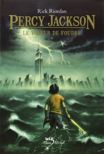 Le Voleur de foudre - Rick Riordan (Grand format) - Livre d'occasion
