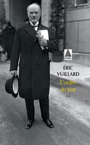 L'ordre du jour - Éric Vuillard (Poche) - Livre d'occasion