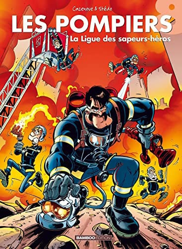 La ligue des sapeurs-héros - Christophe Cazenove, Stédo - Livre d'occasion