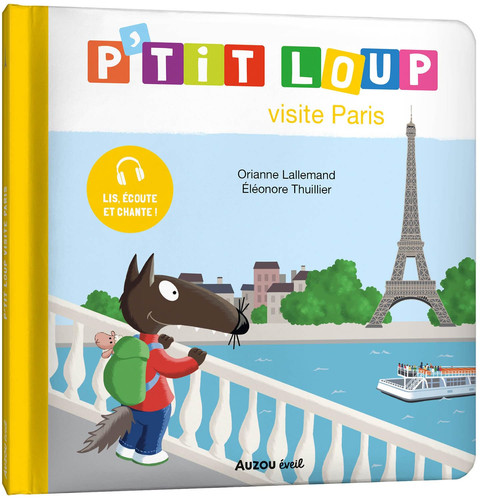 P'tit loup visite Paris - Orianne Lallemand - Livre d'occasion