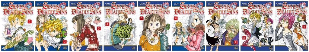 Seven Deadly Sins - Tomes 1 à 9 - Livre d'occasion